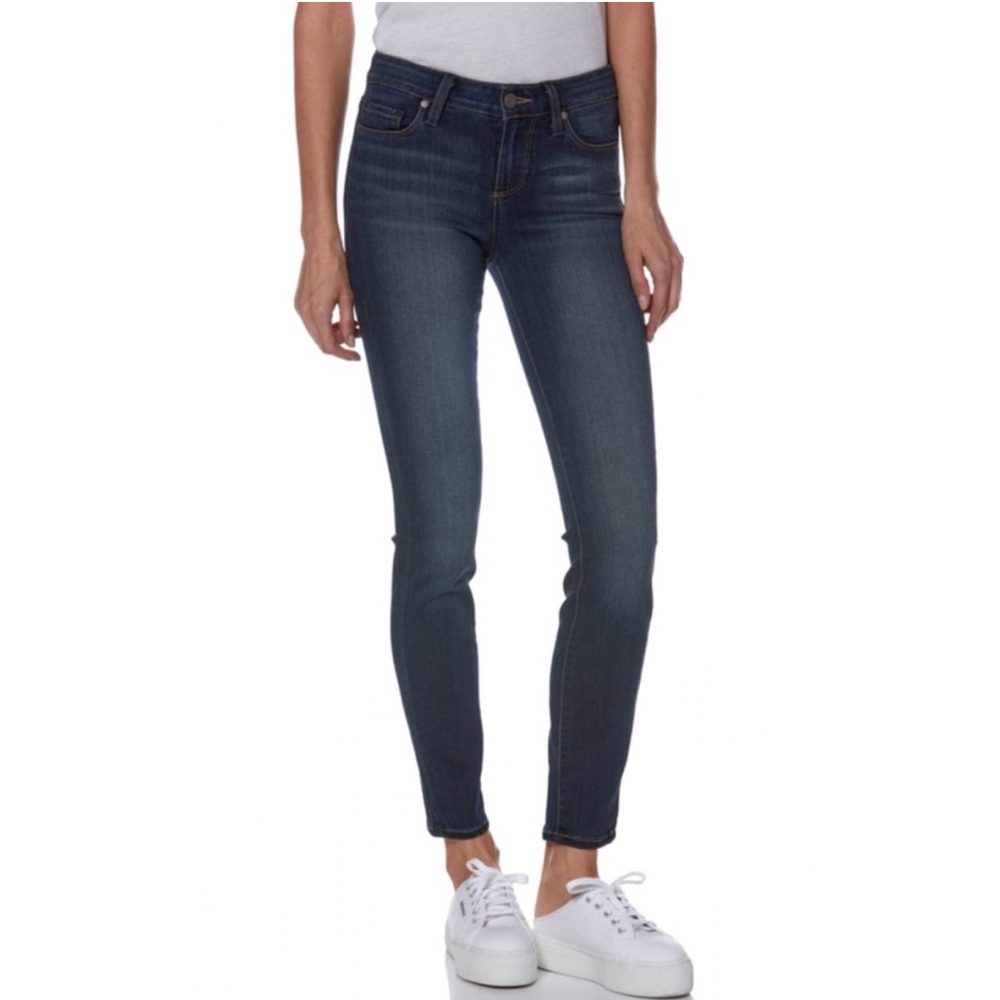 PAIGE Dark Blue Skinny Jeans